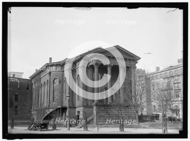 New York Avenue Presbyterian Church, between 1910 and 1917. Creator: Harris & Ewing.