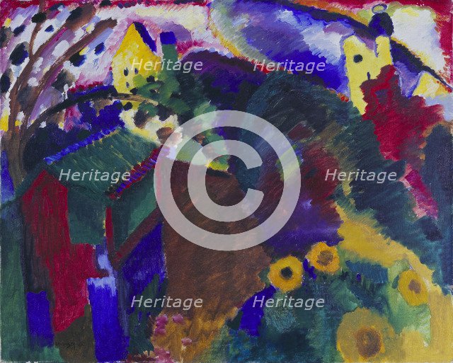 Murnau. The Garden I, 1910.