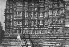 'The Façade of the Temple of Kali at Kijraha', c1891. Creator: James Grant.