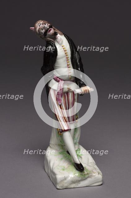 Figure of Pantalone, c. 1755. Creator: Mennecy- Villeroy Factory (French).