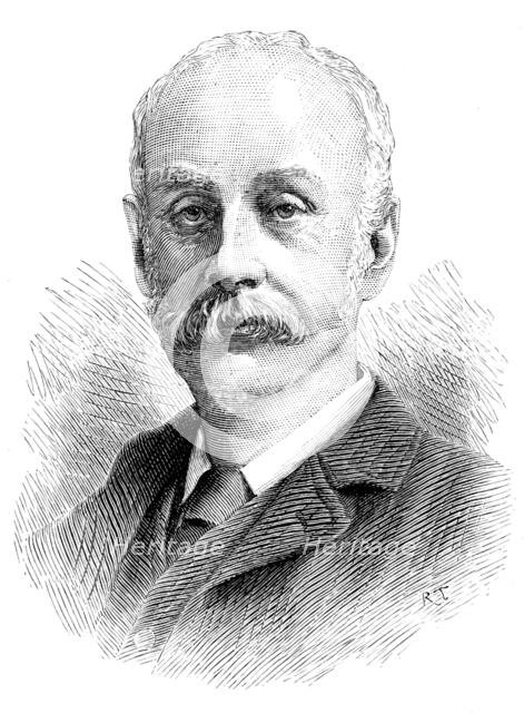 Sir Edward Bradford, K.C.S.I., the new Commissioner of Metropolitan Police, 1890. Creators: Unknown, Debenham and Gould.