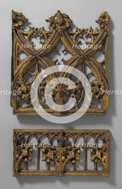 Panels, French, late 15th century. Creator: Unknown.