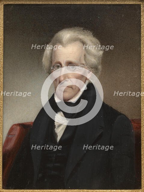 Andrew Jackson, 1840. Creator: James Tooley.