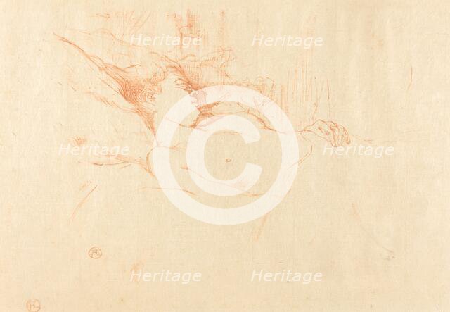 Sleep (Le sommeil), 1896. Creator: Henri de Toulouse-Lautrec.