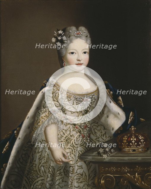 Portrait of Infanta Mariana Victoria of Spain (1718-1781), Queen of Portugal.