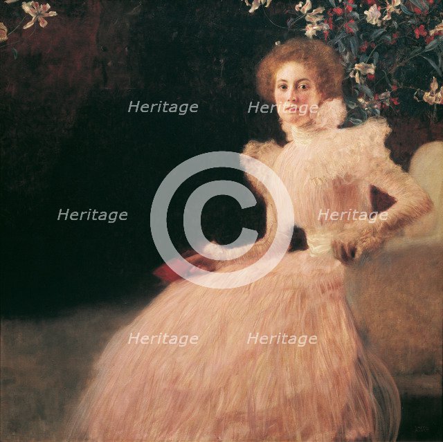 Portrait of Sonja Knips, 1898. Artist: Klimt, Gustav (1862-1918)