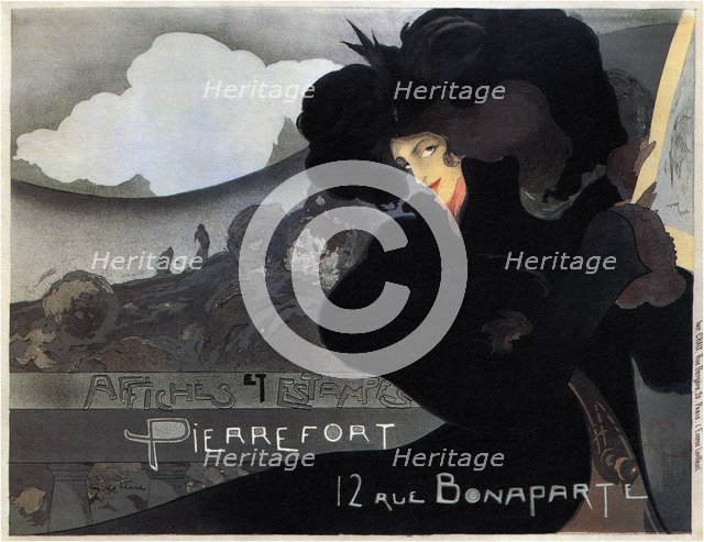 Pierrefort, Affiches et Stampes, 1898. Artist: Feure, Georges de (1868–1928)