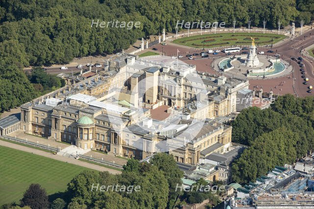 Buckingham Palace, City of Westminster, London, 2021. Creator: Damian Grady.