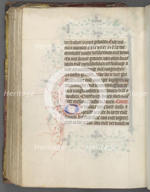 Book of Hours (Use of Utrecht): fol. 157v, Text, c. 1460-1465. Creator: Master of Gijsbrecht van Brederode (Netherlandish); Master of the Boston City of God (Netherlandish).