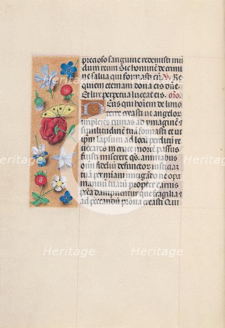 Hours of Queen Isabella the Catholic, Queen of Spain: Fol. 29v, c. 1500. Creator: Master of the First Prayerbook of Maximillian (Flemish, c. 1444-1519); Associates, and.