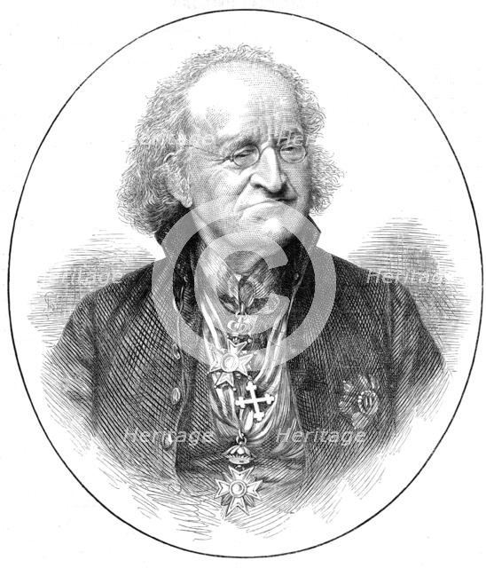 The late Sir John Bowring, 1872. Creator: Unknown.