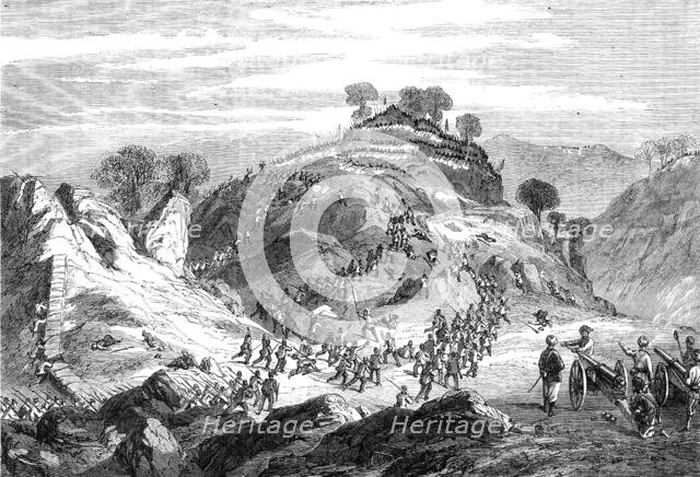 Expedition against the hill tribes on the Punjaub Frontier, 1864. Creator: Unknown.
