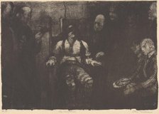 Electrocution, 1917. Creator: Bellows, George (1882-1925).