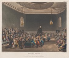 Debating Society, Piccadilly, August 1, 1808., August 1, 1808. Creator: J. Bluck.
