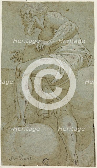 Standing Prophet Holding a Book, n.d. Creator: Unknown.