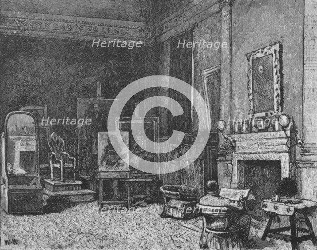'Millais's Studio', 1890. Artist: Unknown.