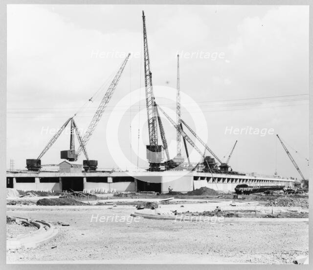 Ford Motor Company Works, Thames Foundry, Dagenham, Havering, GLA, 30/05/1956. Creator: John Laing plc.