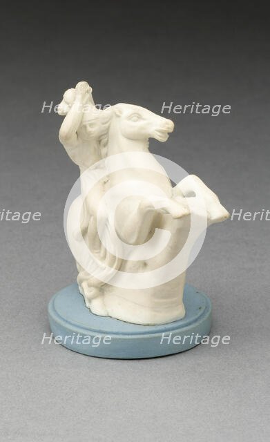 Chess Piece: Knight, Burslem, 19th century. Creator: Wedgwood.