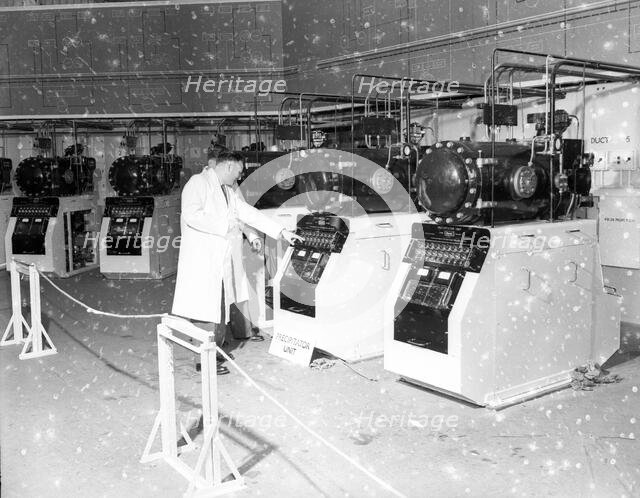 Calderhall atomic power station, c1955.  Creator: Arthur Charles Kirby Ware.