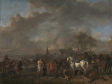 The Victory of the Peasants, c.1665. Creator: Philip Wouverman.