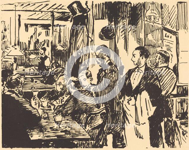 At the Café (Au café), 1869. Creator: Edouard Manet.