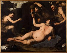 Drunken Silenus, 1626. Creator: Ribera, José (Jusepe), de (1591-1652).