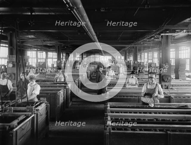 Plating department, National Cash Register [Company], Dayton, Ohio, (1902?). Creator: Unknown.