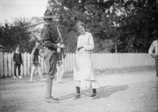 National Guard of D.C. in Camp, 1915. Creator: Harris & Ewing.