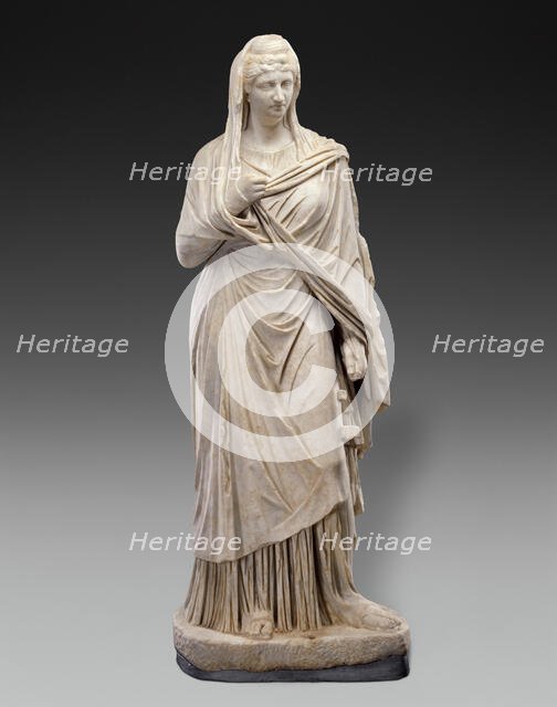 Portrait of Faustina the Elder, A.D. 140-160. Creator: Unknown.