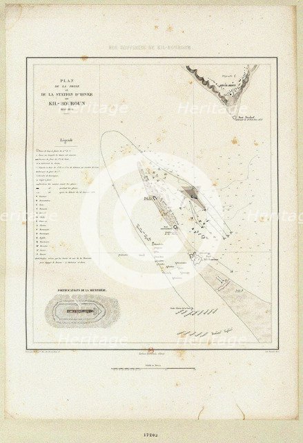 The Floating batteries at the Siege of Kinburn 1855-1856, 1856. Artist: Anonymous  
