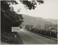 Tintern Abbey, Monmouthshire, Wales, 1951. Creator: JR Uppington.