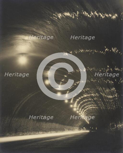 Tunnel of Night (image 2 of 2), c.1931. Creator: Shinsaku Izumi.