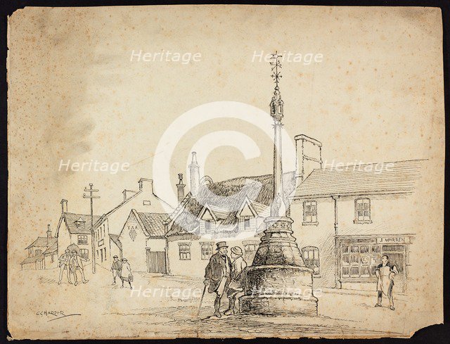 Stretham, Cambridgeshire, 1892-1933. Artist: Charles George Harper.