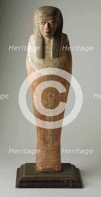 Funerary Figurine of a Man, Possibly 22nd Dynasty (1081-333) BCE. Creator: Unknown.