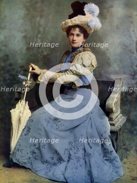 Grace Palotta, actress, 1899-1900.Artist: Window & Grove