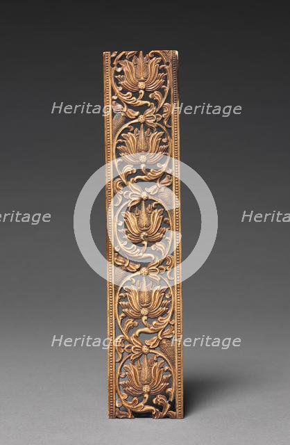 Cover of a Palm Leaf, 1700s. Creator: Unknown.