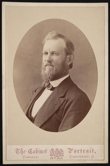 Portrait of J.H. White, Between 1874 and 1881. Creator: J & W Vincent.