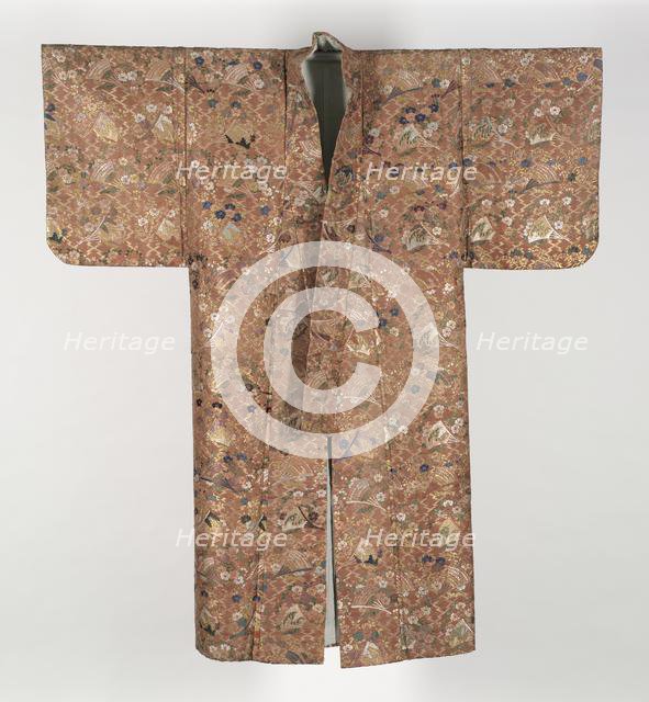 Noh Robe (Karaori), 1800-1850. Creator: Unknown.