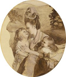 Sketch for The Copley Family, 1776. Creator: John Singleton Copley.