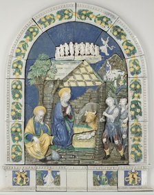 The Buonafede Nativity (image 1 of 2), c.1520. Creators: Benedetto Buglioni, Santi Buglioni.