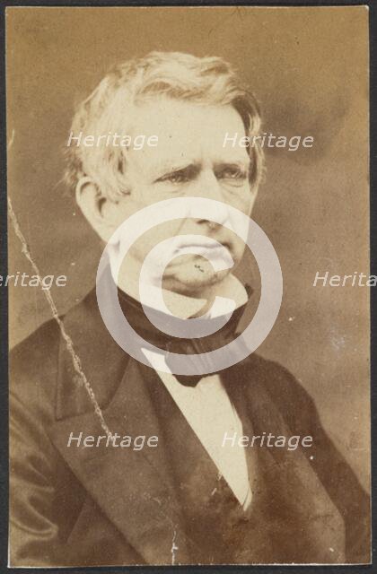 Portrait of William Henry Seward, about 1860-1872. Creator: Unknown.