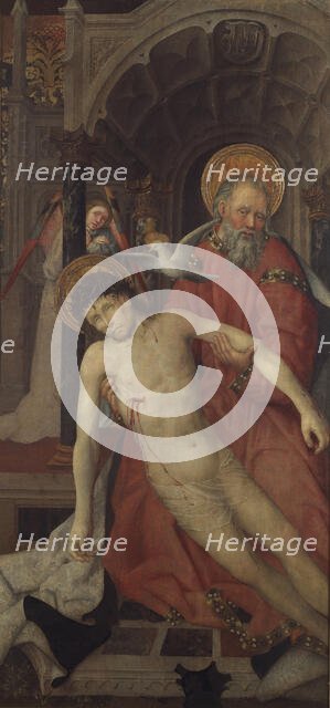 The Holy Trinity, c1465-1470. Creator: Lonhy, Antoine de (active 1446-1490).