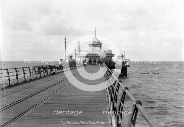 Pier Pavilion, Herne Bay, Kent, 1890-1910. Artist: Unknown