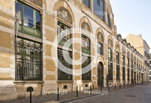 Palais des Vins, 58-62 Rue des Tanneurs, Brussels, Belgium, (1909), c2014-2017. Artist: Alan John Ainsworth.