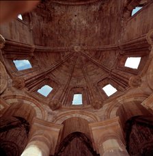 Detail of the rib vault of the church of the old monastery of the Cistercian Abbey of Santa Maria…