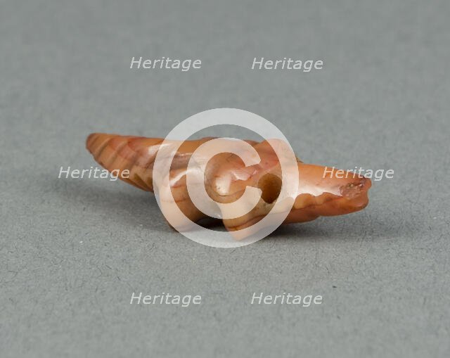 Amulet of a Crocodile, Egypt, Middle Kingdom, Dynasty 12 (about 1985-1773 BCE). Creator: Unknown.