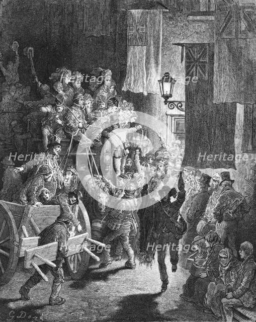 'Returning Home', 1872.  Creator: Gustave Doré.