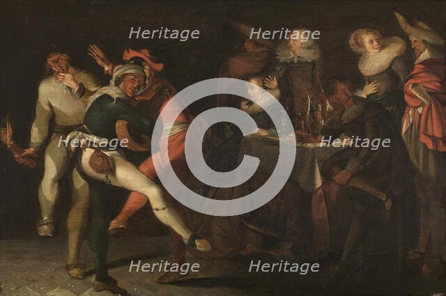 Merry Company. Creator: Pieter Jansz. Quast.