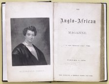 The Anglo-African magazine, Frontispiece and Title page, 1859. Creator: Unknown.