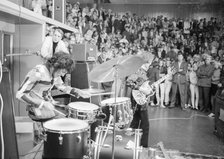 Traffic, British pop group, in concert at Landskrona, Sweden, 1967. Artist: Unknown